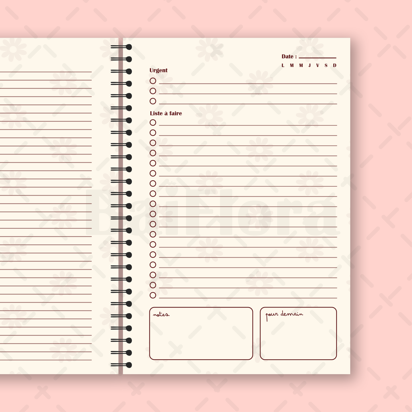 Mon jardin du jour (to-do list) – Cherise