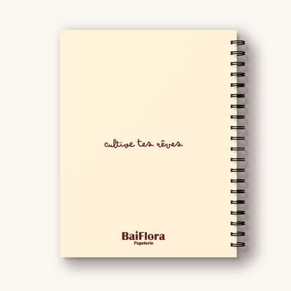 Cahier de notes - P'tite rosée