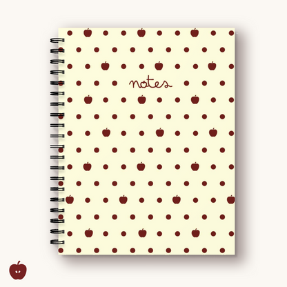 Cahier de note - Pommette