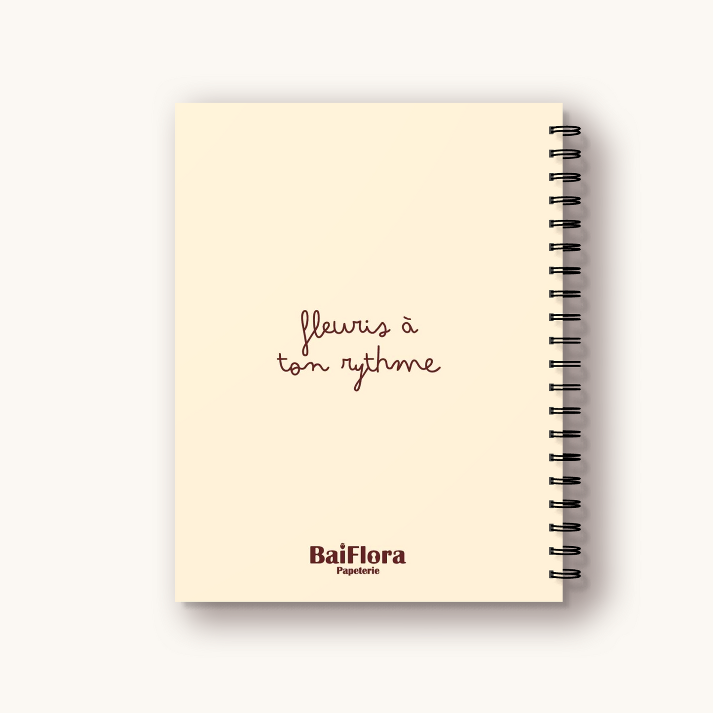 Cahier de notes - Fleur postale
